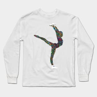 Ballerina Dancing Silhouette Tshirt Long Sleeve T-Shirt